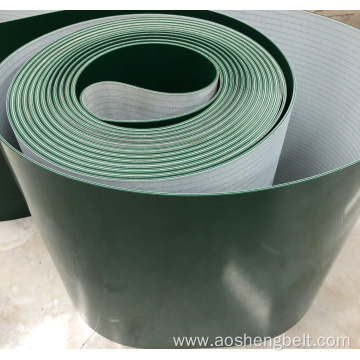 Conveyer belt power belt PVC Green color